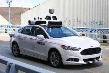 Uber's first driverless car 