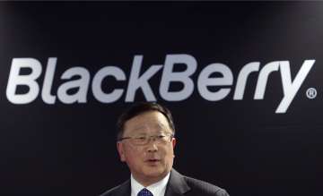 BlackBerry chairman and CEO John Chen 