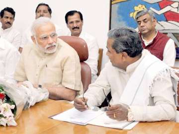 CM Siddaramaiah seeks PM Modi help | India TV