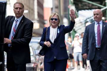 Pneumonia-hit Hillary Clinton used a body double, claim conspiracy theorists