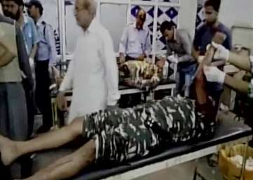 Injured CRPF troopers | India TV