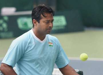 Indian tennis star Leander Paes