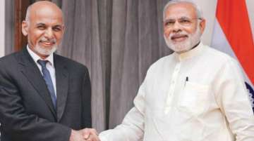 PM Modi with Afghan President Ashraf Ghani