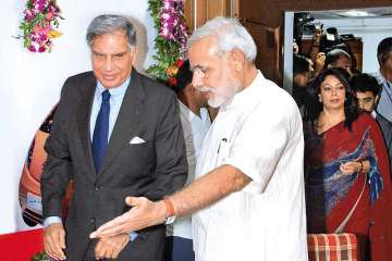 Ratan Tata with PM Modi