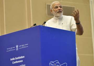 PM Narendra Modi inaugurates India Sanitation conference in New Delhi 