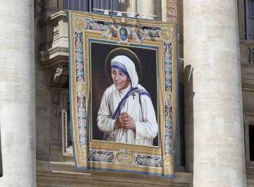 Mother Teresa  canonization ceremony