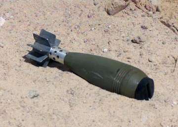 Representational Photo: An exploded mortar shell