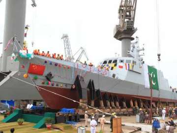 Pakistan Navy's fast-attack craft PNS Dehshat