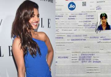 Priyanka’s viral subscription form for Reliance Jio could be a hoax