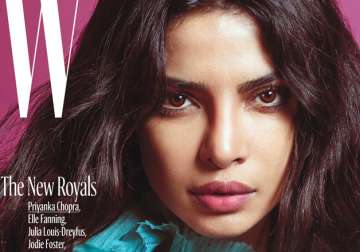 Priyanka Chopra on the cover of W magazine