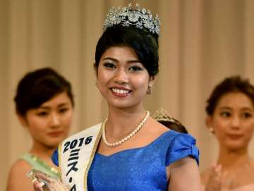 Controversy over half-Indian Priyanka Yoshikawa being crowned Miss Japan