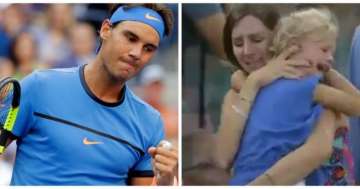  Rafael Nadal stops game mid-way to help lost child reunite with mother