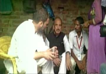 UP Dalit family borrowed food for Rahul’s Sunday meal