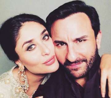 Saif and Kareena shoot for a brand together