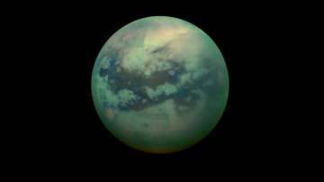 NASA’s Cassini spots mysterious ice cloud over Saturn's moon Titan