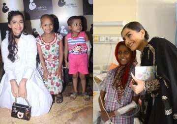 Sonam Kapoor volunteers to look after 10 children fighting with cancer