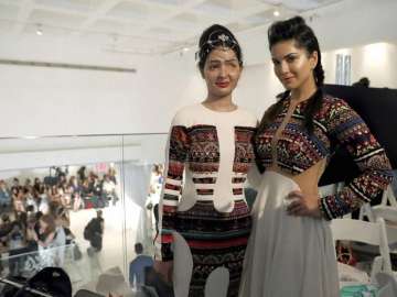 Sunny Leone feels honoured to walk the ramp with acid attack survivor Reshma 
