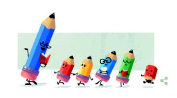 Teachers Day Google Doodle