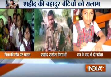 While family grieves, daughters of Uri’s martyred appear for exams