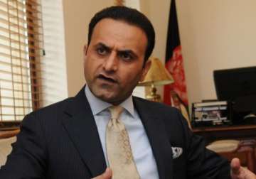 File pic of Afghanistan’s Ambassador to India Shaida Mohammad Abdali 