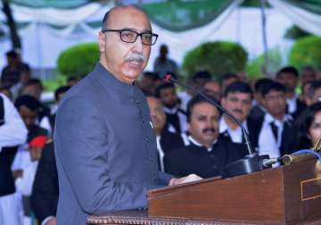File pic of Abdul Basit speaking at an event in New Delhi