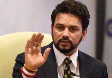 File pic of BCCI president Anurag Thakur