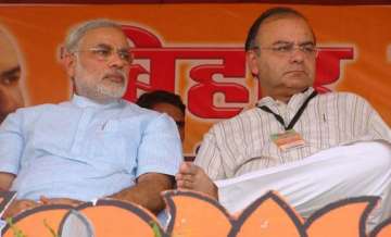 File Photo of Arun Jaitley and PM Modi.