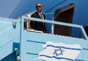 Barack Obama departs from Israel