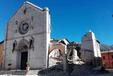 Norcia, San Benedetto Basilica, Earthquake, Italy
