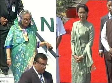 Sheikh Hasina, Suu Kyi. BRICS, BIMSTEC
