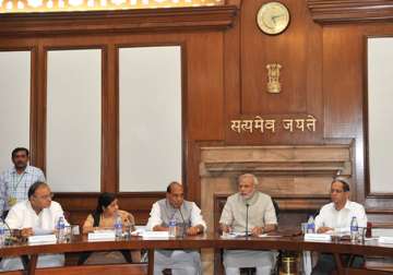 File pic - PM Modi chairs Union Cabinet meet in New Delhi