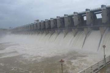 Cauvery river dam