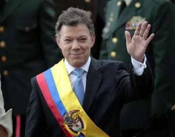 Colombian President Manuel Santos wins Nobel Peace Prize