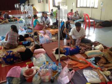 Dengue patients.