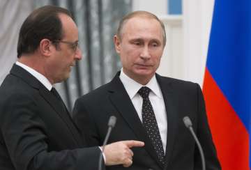Vladimir Putin, France, Syria crisis, Hollande