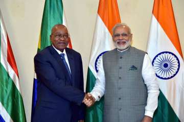 PM Modi with Jacob Zuma