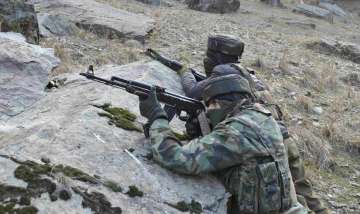 Reports said in the evening, one guerrilla had been killed in the operation