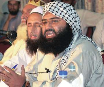 File pic of Pak-based terrorist Masood Azhar