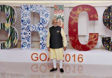 PM Modi at BRICS Summit in Goa 