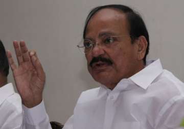 File pic of Union Minister Venkaiah Naidu