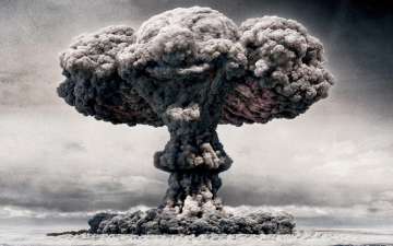 Nuclear Bomb explosion - Representational