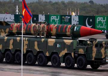 File pic - A Pakistani-made Shaheen-III missile