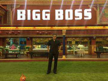 Salman Khan in Bigg Boss house