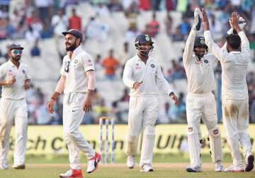 File pic of Team India from 2nd Test against New Zealand