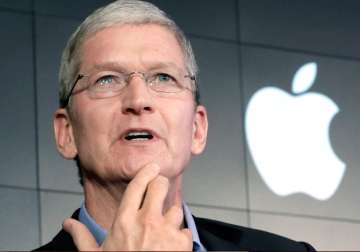 File pic - Apple CEO Tim Cook