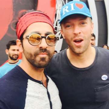 Ayushmann Khurrana on sharing stage with Chris Martin