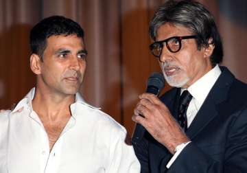  Big B and Akshay