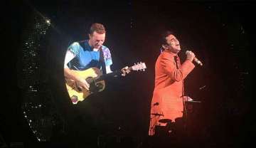 Coldplay’s Chris Martin jams with maestro A R Rahman on ‘Vande Mataram’