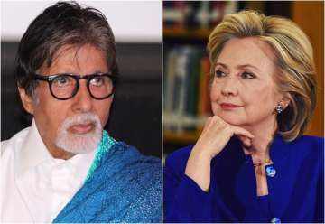 Amitabh Bachchan, Hillary Clinton