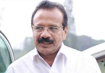 File pic of Union Minister DV Sadananda Gowda 